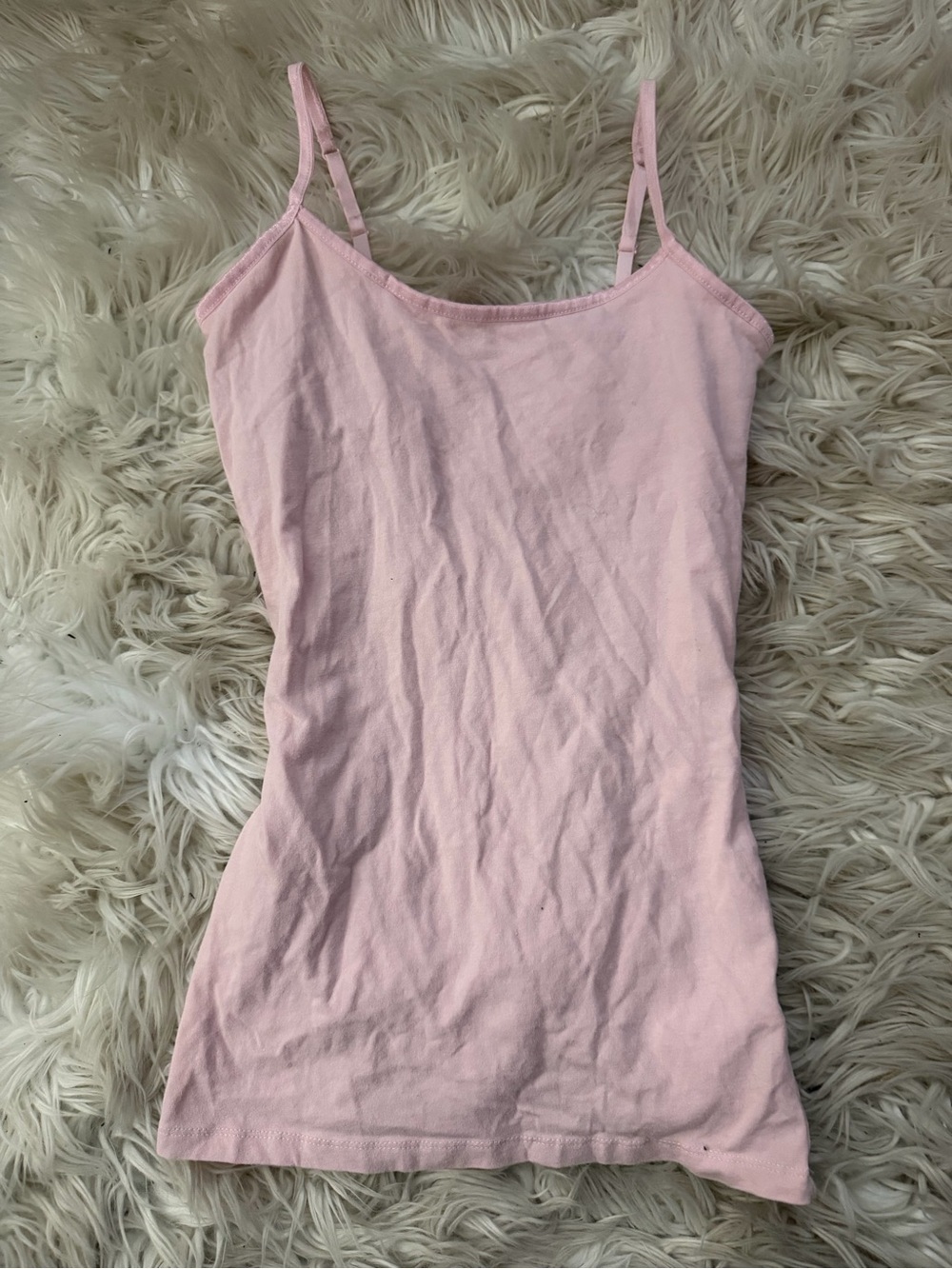 SO Light Pink Spaghetti Strap Camisole